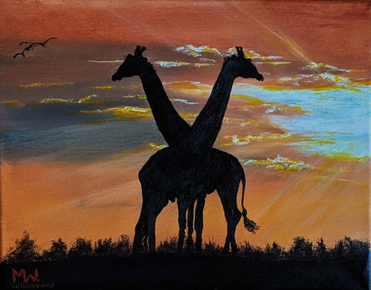 Marion Willmanns Giraffen - Out of Africa